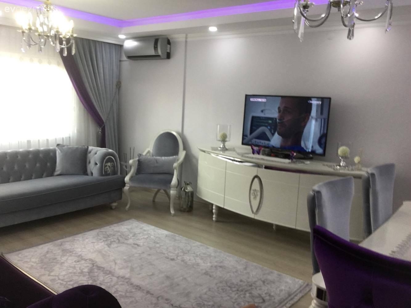 Gümüş, Salon, Berjer, Gri, Halı, Konsol