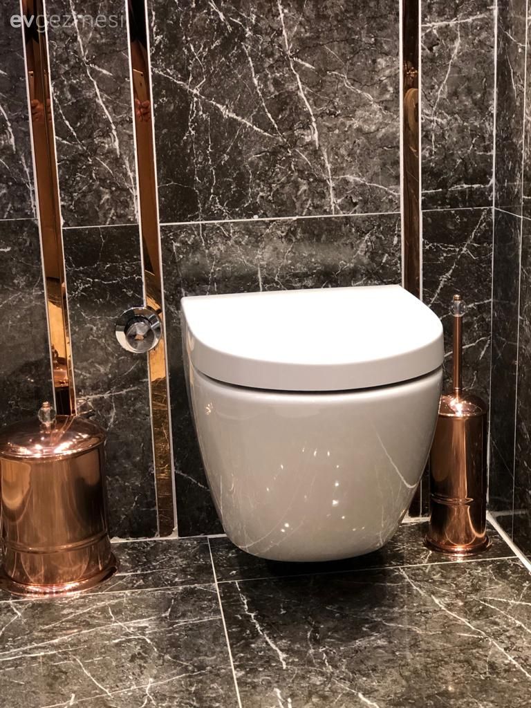 Bu Sıra dışı Banyo Uyumlu Detayları ile Göz Kamaştırıcı