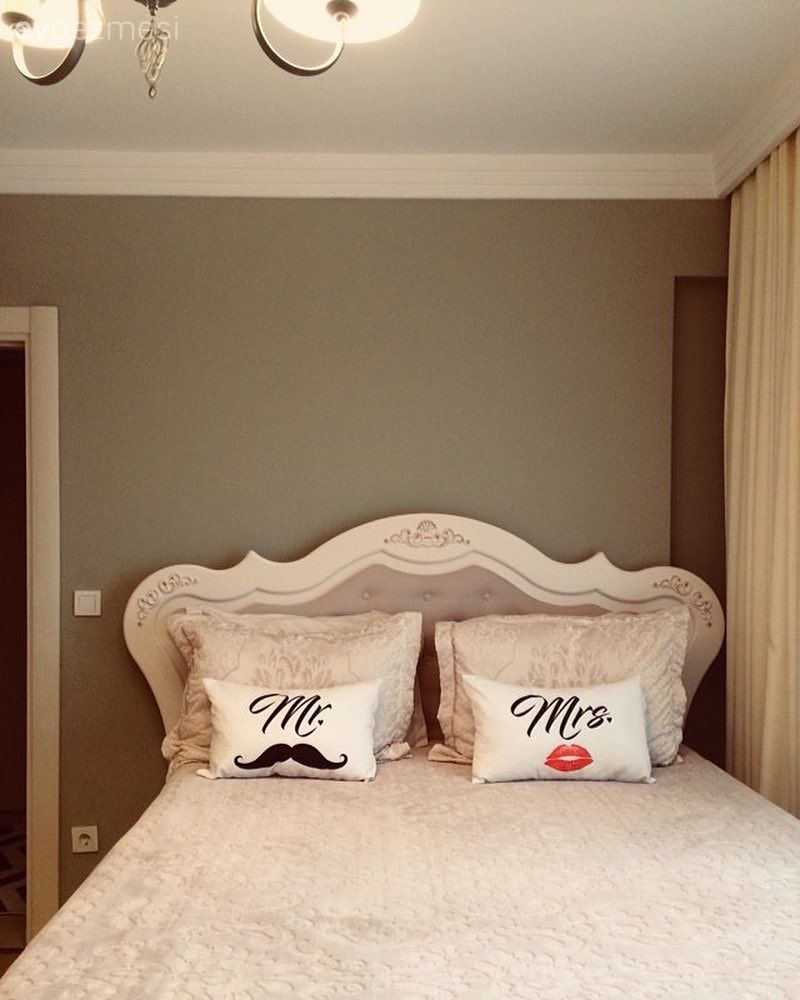 Yatak Odası, Yatak örtüsü, Yeşil duvar