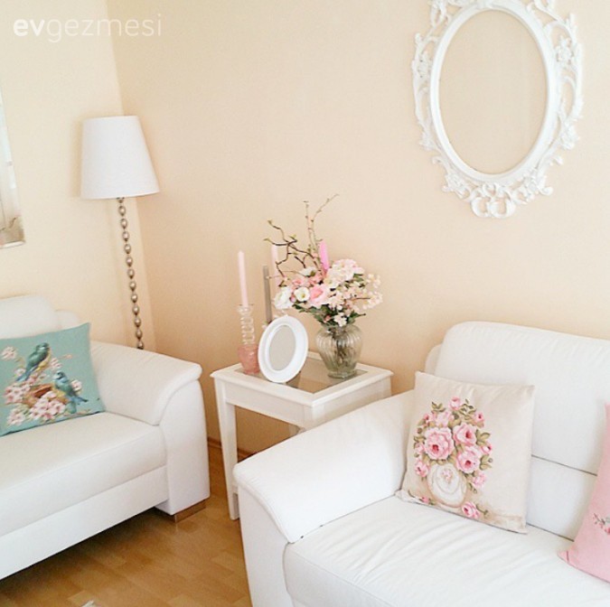 Dekoratif Objeler, Pembe, Salon