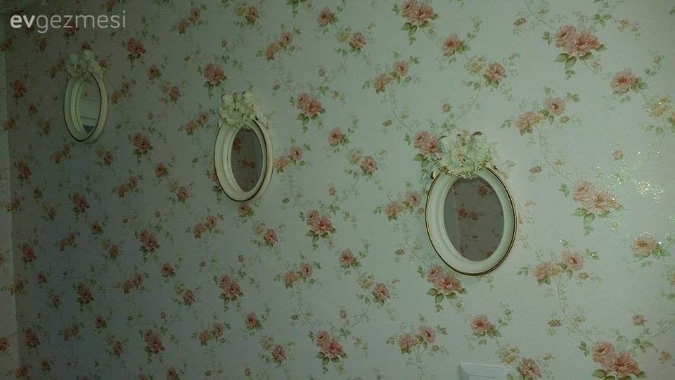 Ayna, Duvar kağıdı