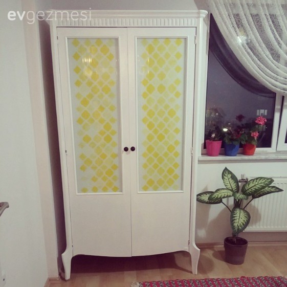 Nagehan hanımın her köşesinde emeği olan evi..