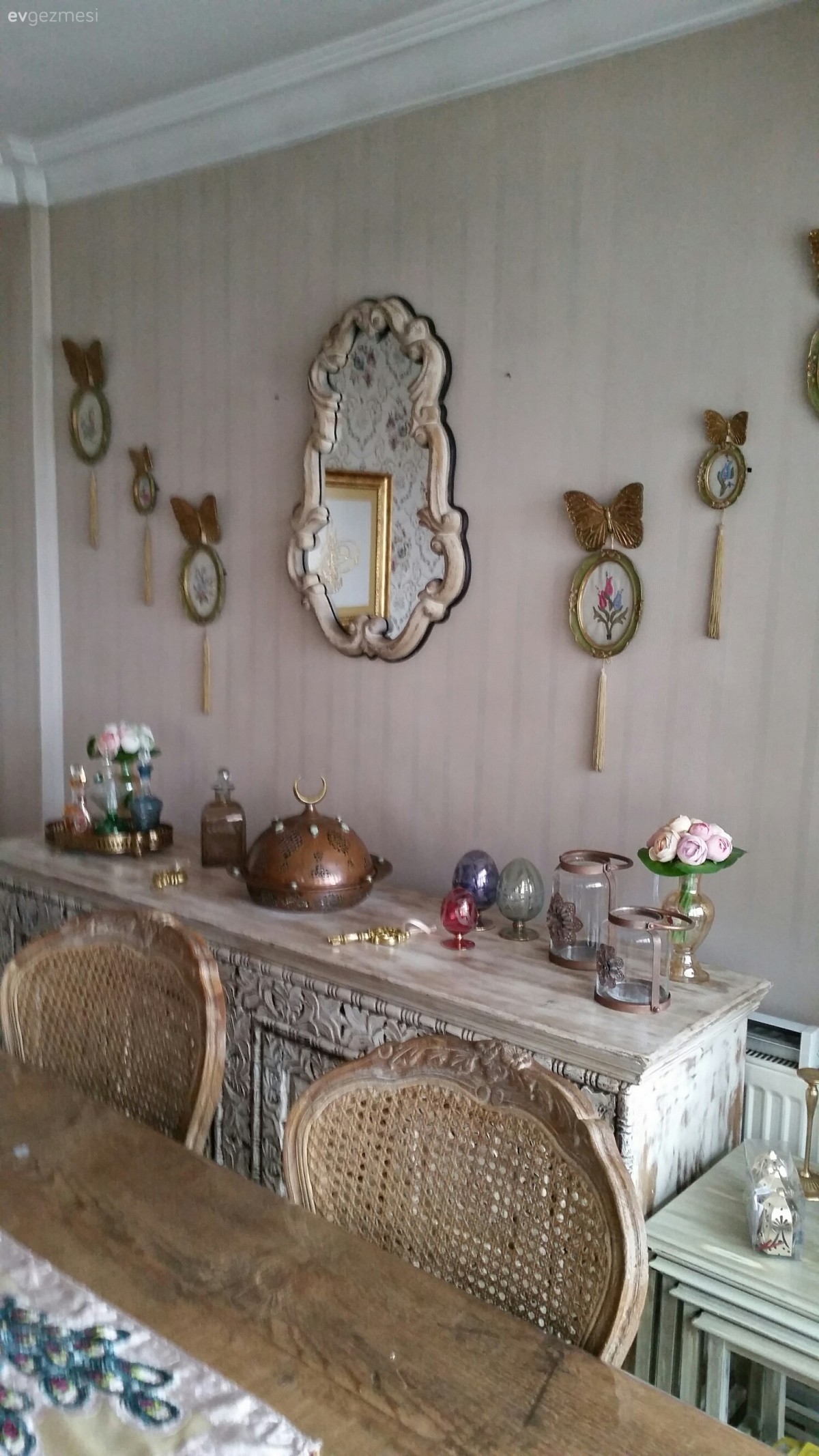 Duvar dekorasyonu, Yemek Odası