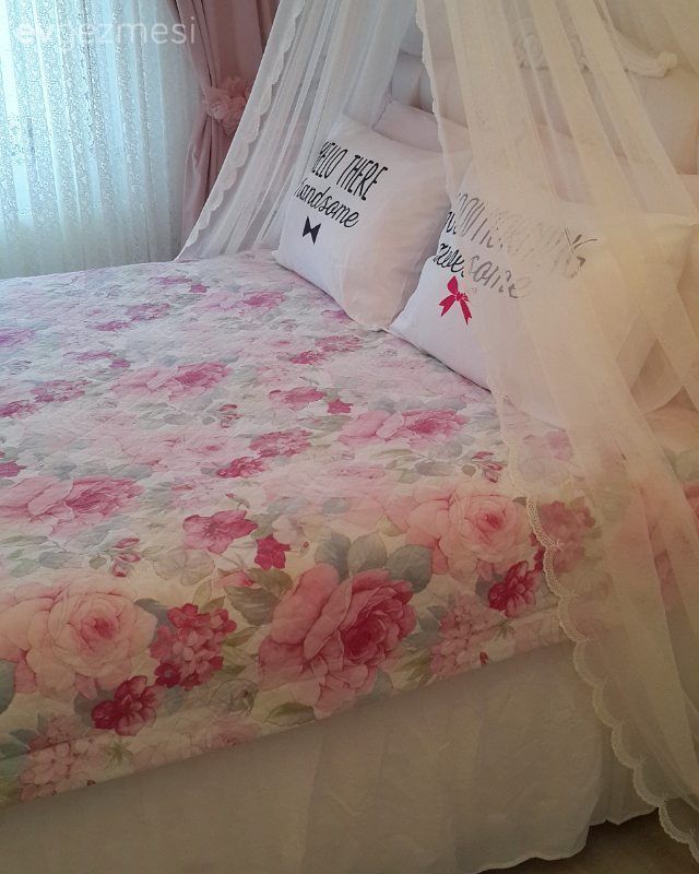 Fuşyadan pastel tonlara, pembenin nüansları. Sedef hanımın tatlı evi..