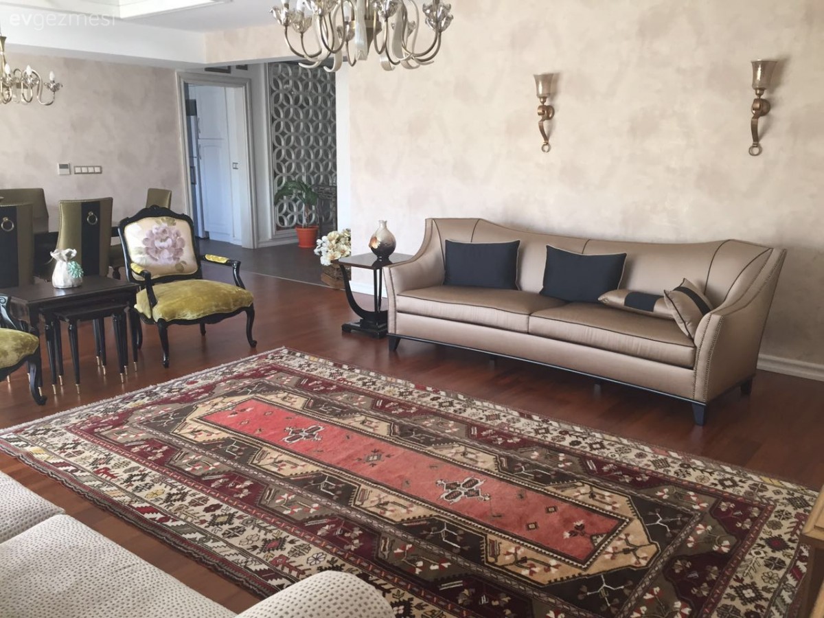 Zehra hanımın klasik stilde göz alıcı evi..