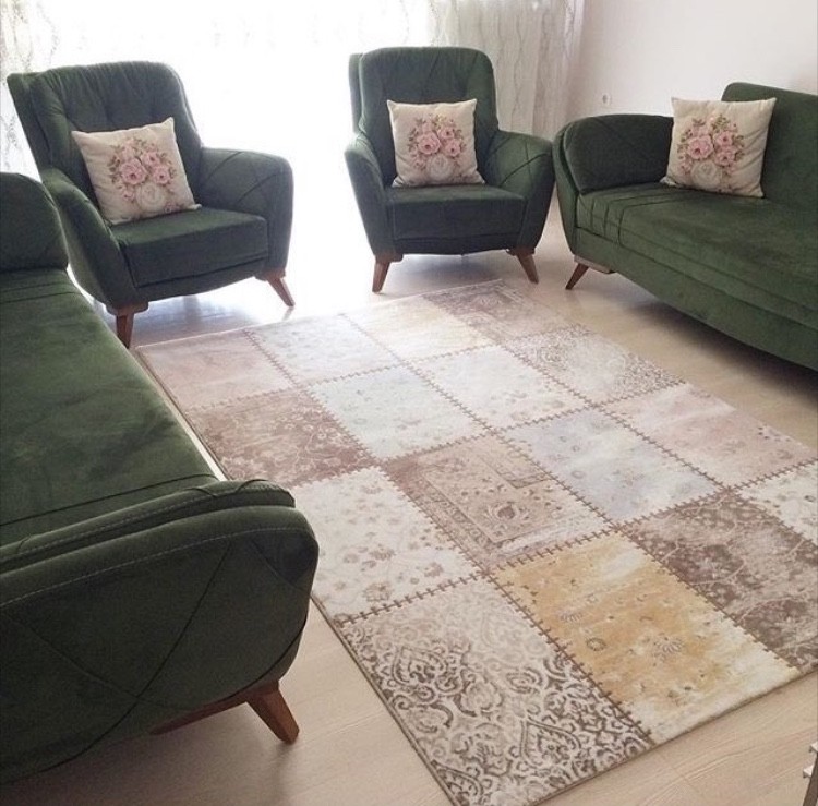 Halı, Oturma Odası, Yeşil