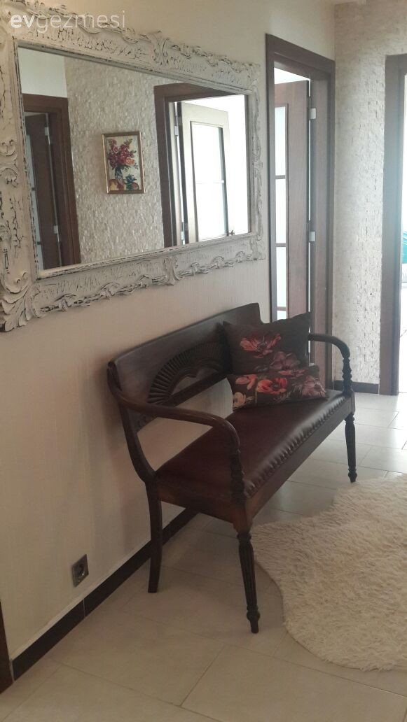 Antre, Ayna, Bank, Kahverengi, Salon