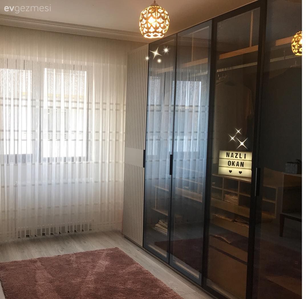 Giyinme odası, Tül perde