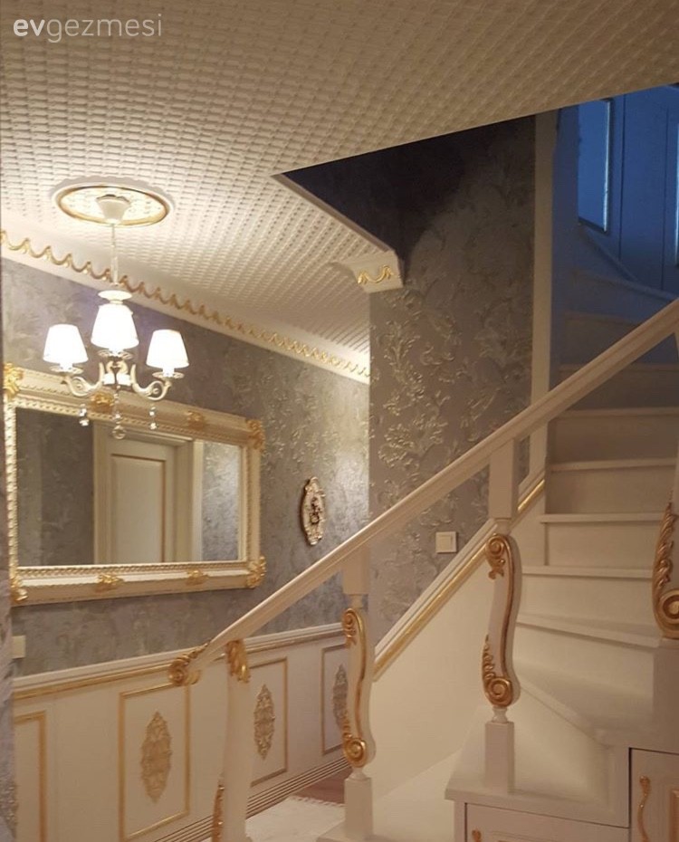 Altın, Antre, Ayna, Duvar kağıdı