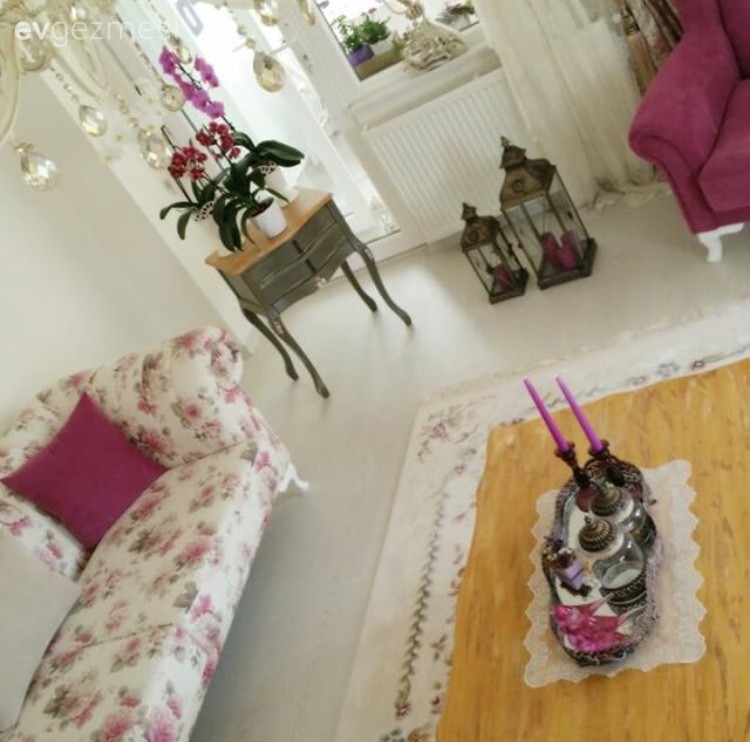 Dekoratif Objeler, Dresuar, Fuşya, Mor, Orta sehpa, Salon