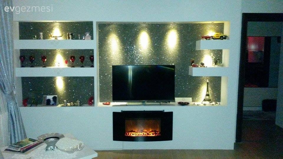 Aydınlatma, Salon, Tv ünitesi