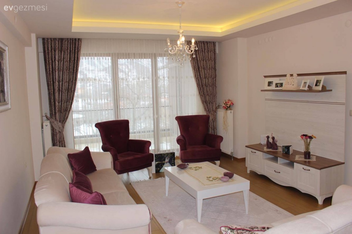 Modern stilde, konforlu ve şık bir alan: Esra hanımın evi..