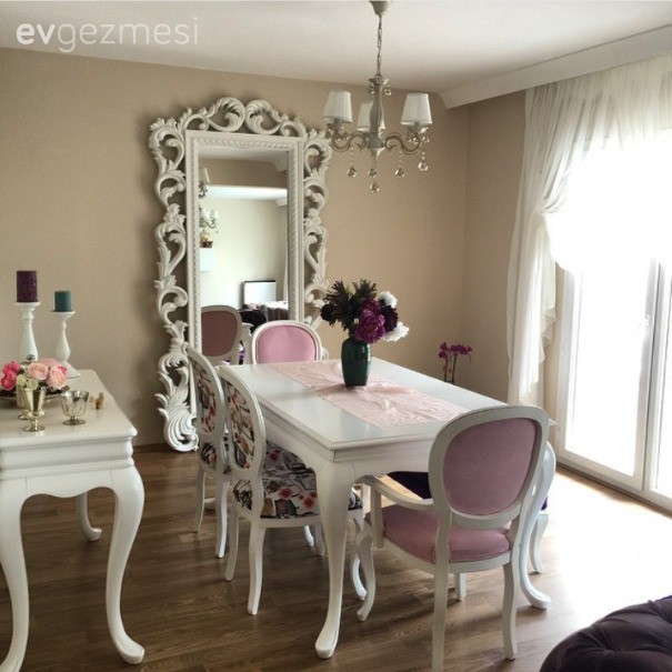 Aliye hanım'ın vintage ağırlıklı şık evi