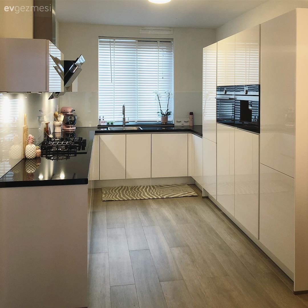 Mutfak, U-tipi mutfak, Mutfak perdesi, Beyaz mutfak, Modern mutfak