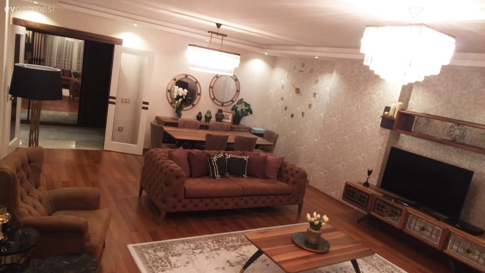 Bu İstanbul Evi Sıcacık Renklerle Davetkar Bir Hisse Sahip