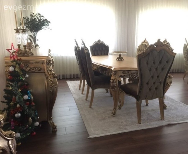 Altın, Halı, Konsol, Salon, Yemek Odası