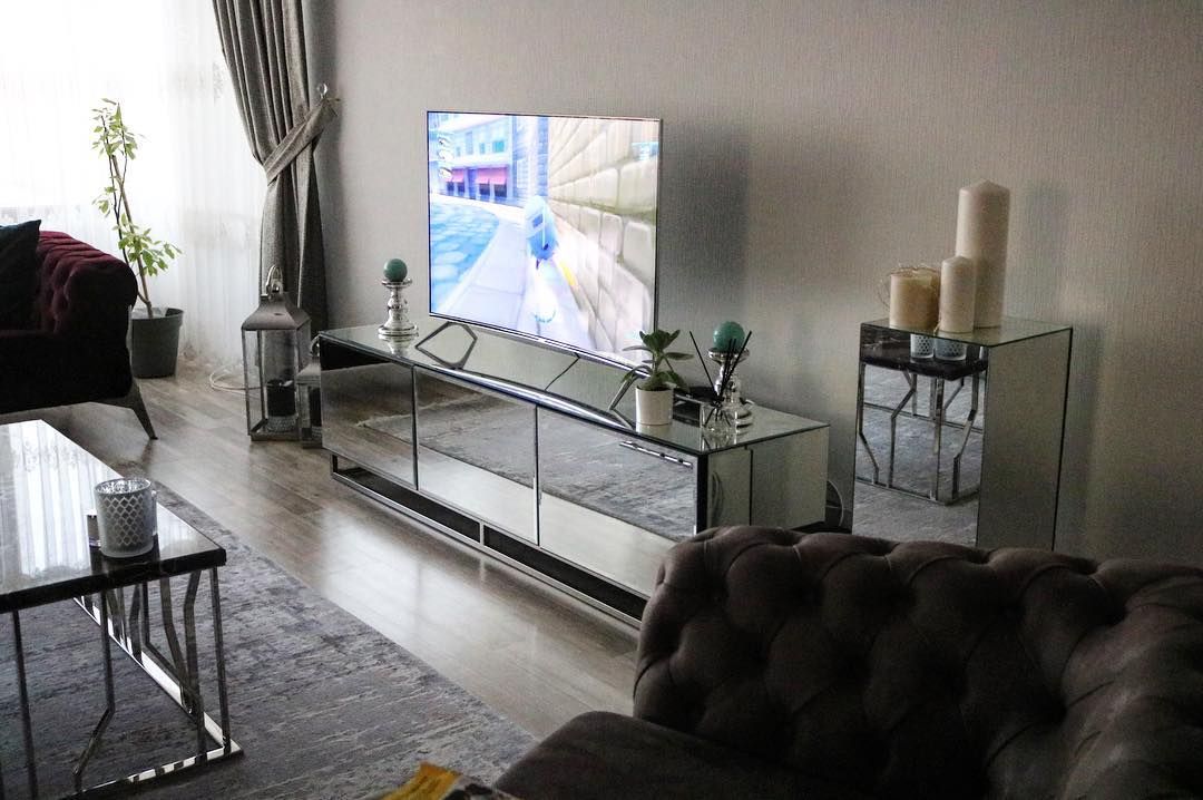 Ayna, Mum, Salon, Tv ünitesi, Aynalı mobilya