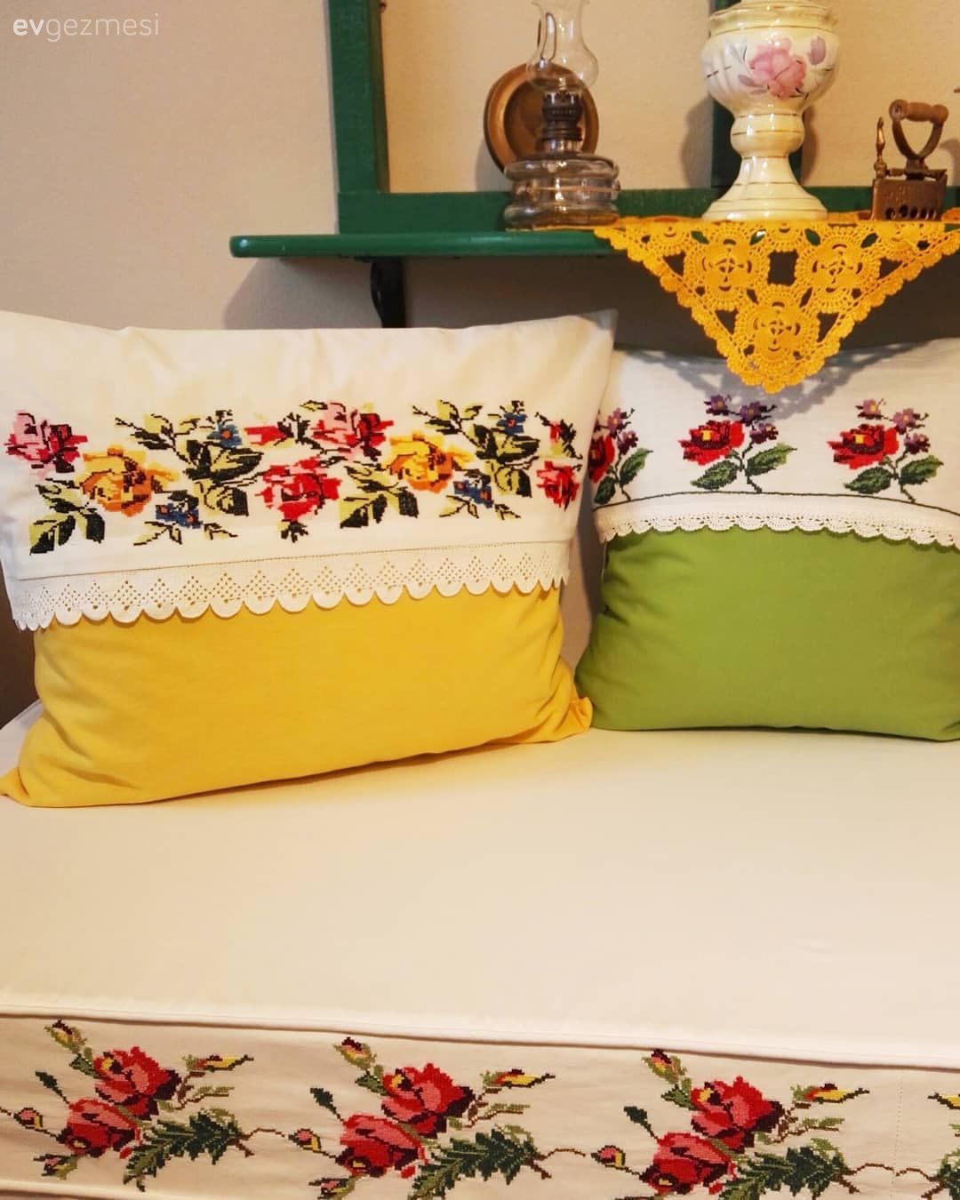 Kırlent, Kendin Yap, Sarı