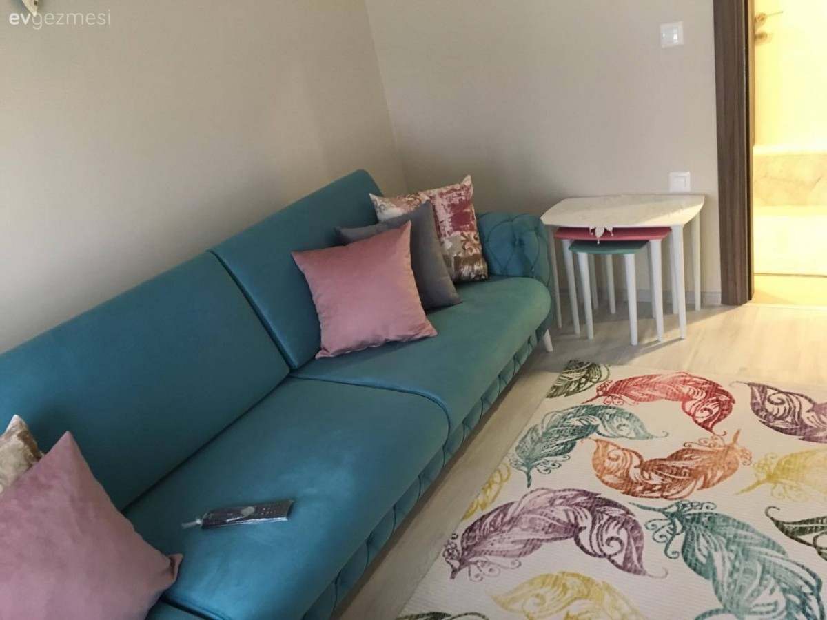 Halı, Mavi, Oturma Odası