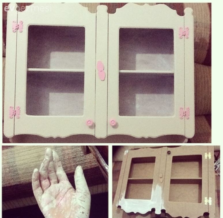 Duygu hanımın tamamında kendi emeği olan antresi.