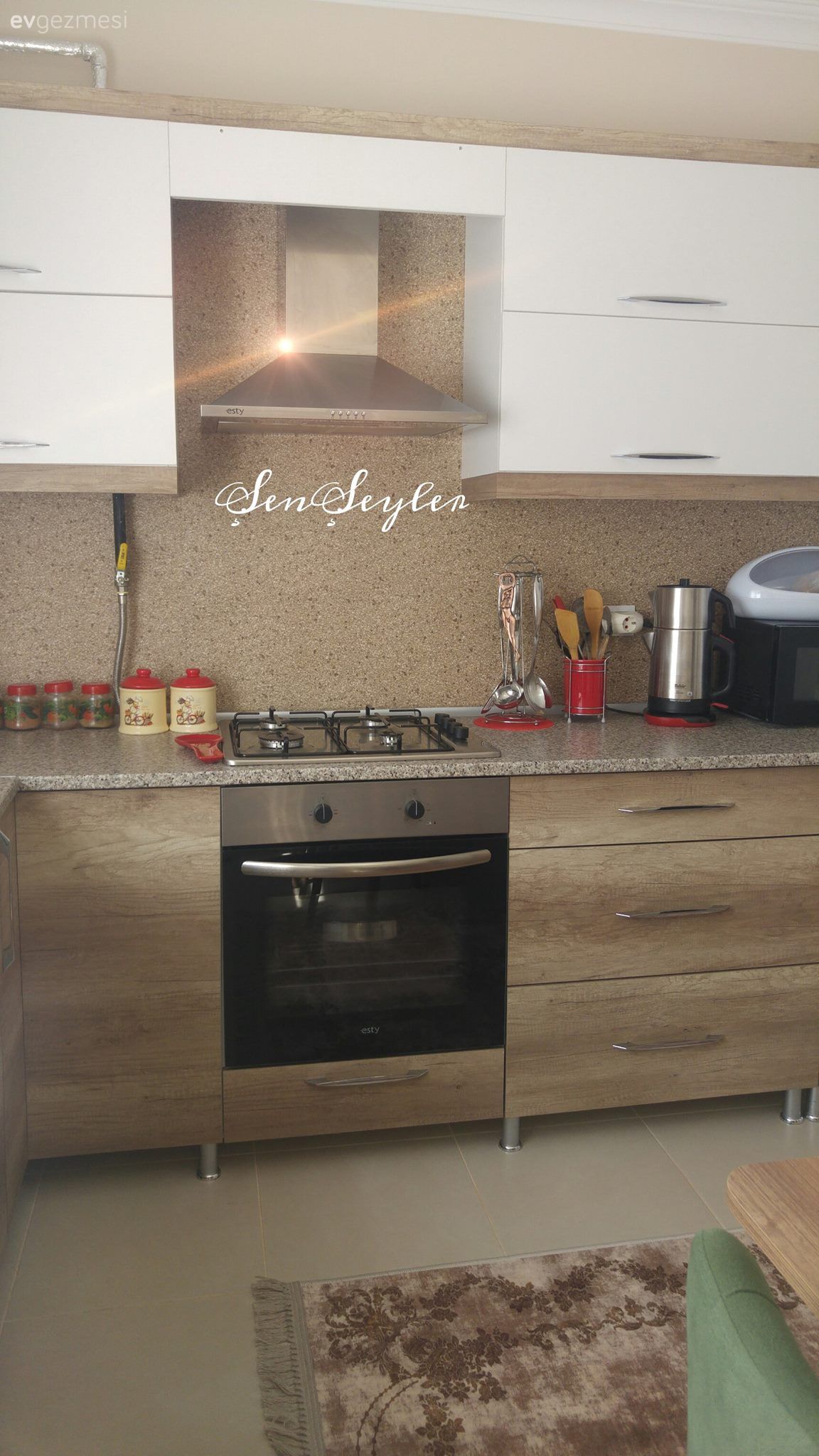 Salonumu yeni dizayn ettim