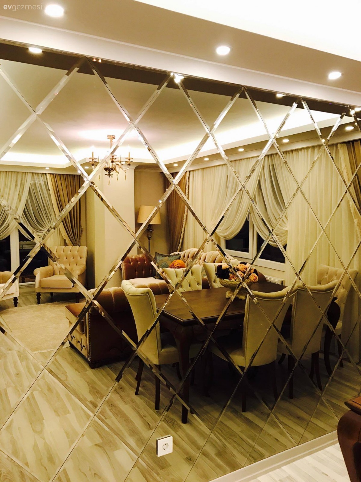 Ayna, Salon, Yemek Odası