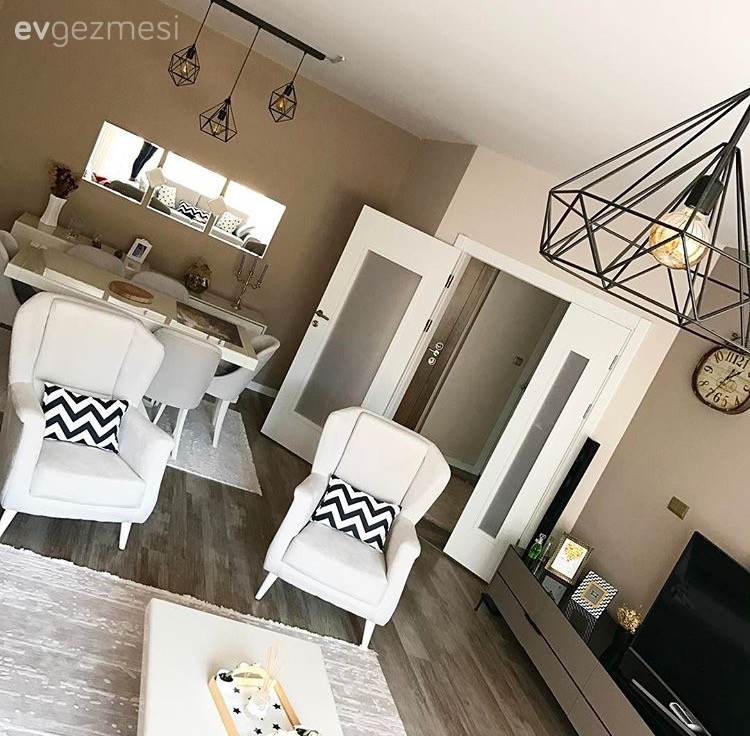 Berjer, Kahverengi, Salon, Tv ünitesi, Vintage