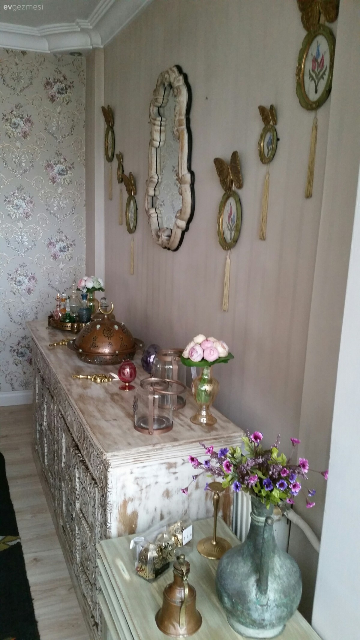 Duvar dekorasyonu, Konsol, Yemek Odası