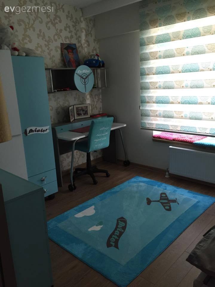 Songül hanımın mor ve gri uyumuyla, şık ve göz alıcı evi..