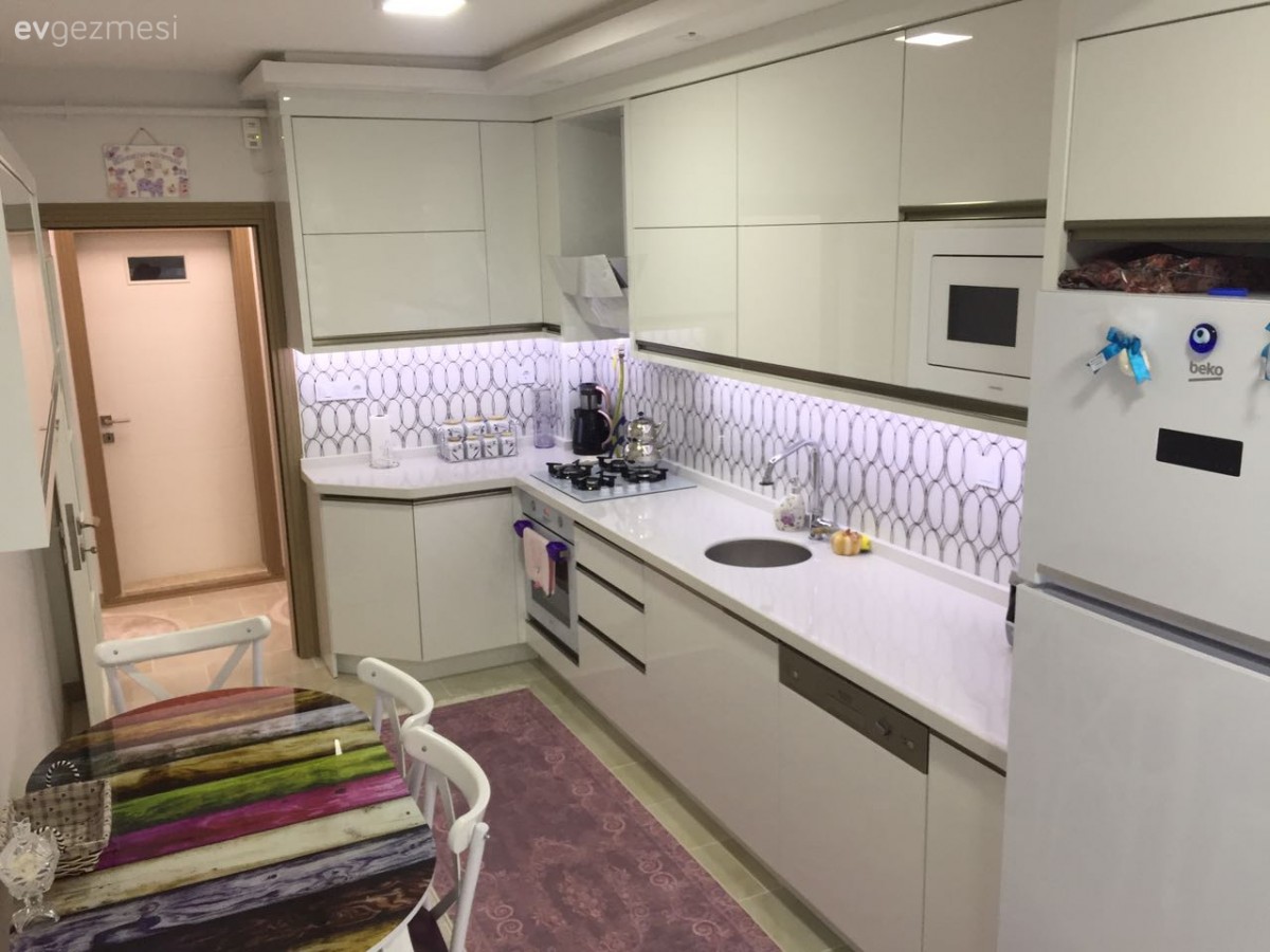 Ne eksik, ne fazla.. Sinem hanımın sakin ve huzur veren dekoru..