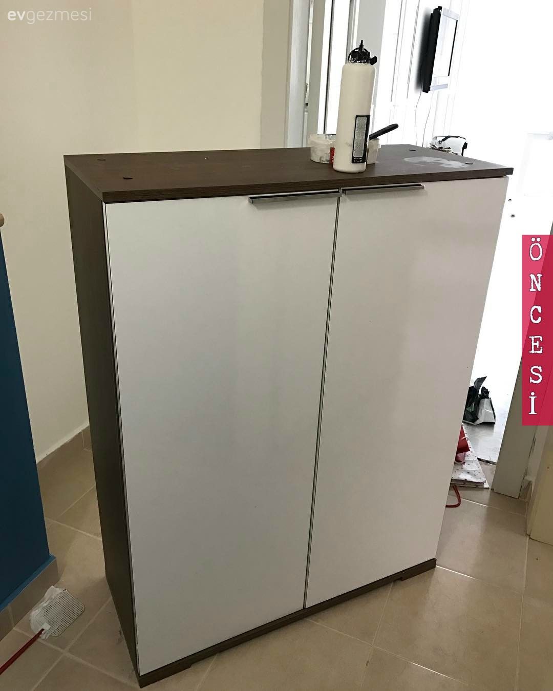 Kendin Yap, Mobilya boyama, Öncesi / Sonrası