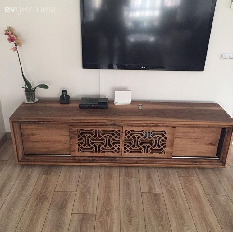 Ahşap Mobilya, Salon, Tv ünitesi