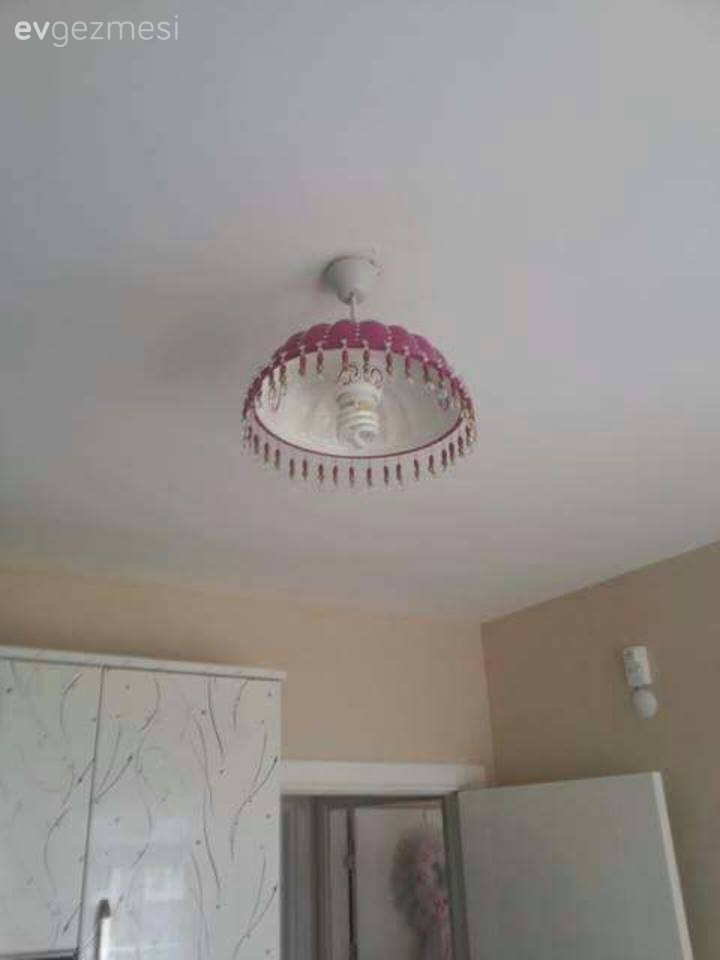 Proje: Kek kalıbından avize yapımı