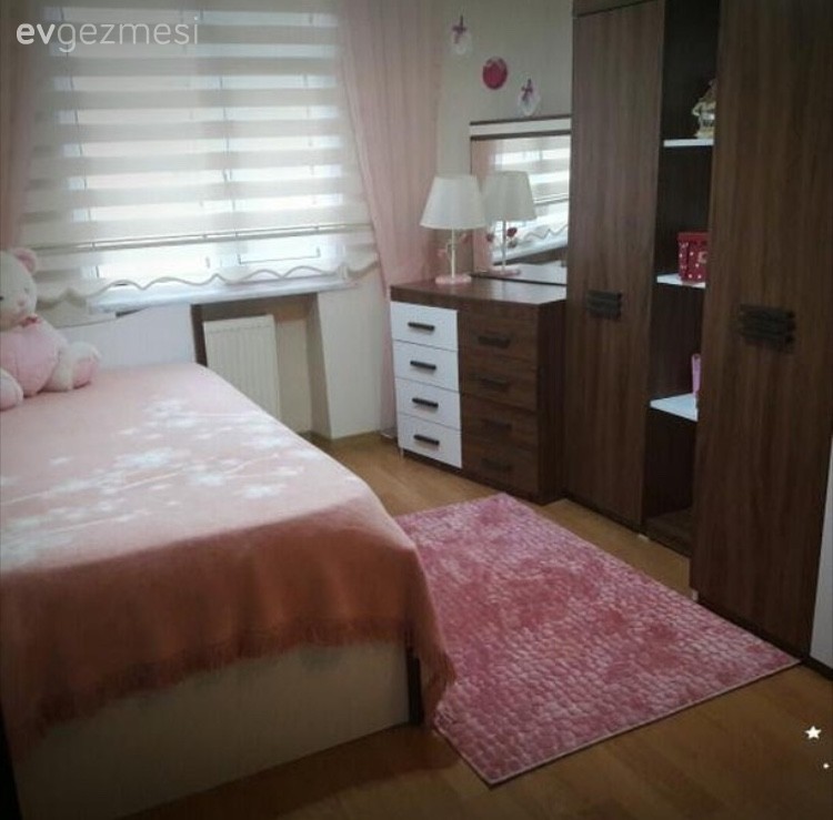 Jale hanımın mor vurgulu şık ve sıcak evi..