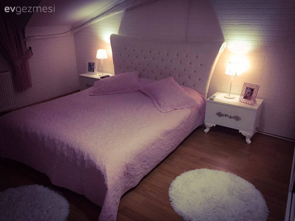 Aydınlatma, Pastel renkler, Pembe, Yatak Odası