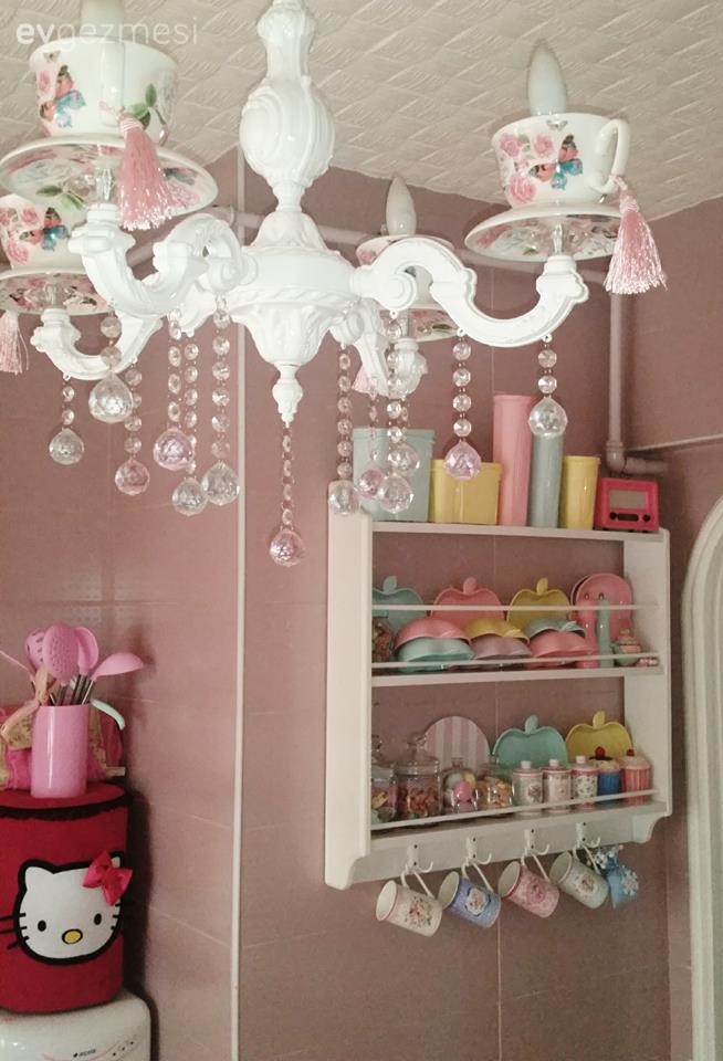 Avize, Mutfak, Pembe, Terek, Aydınlatma