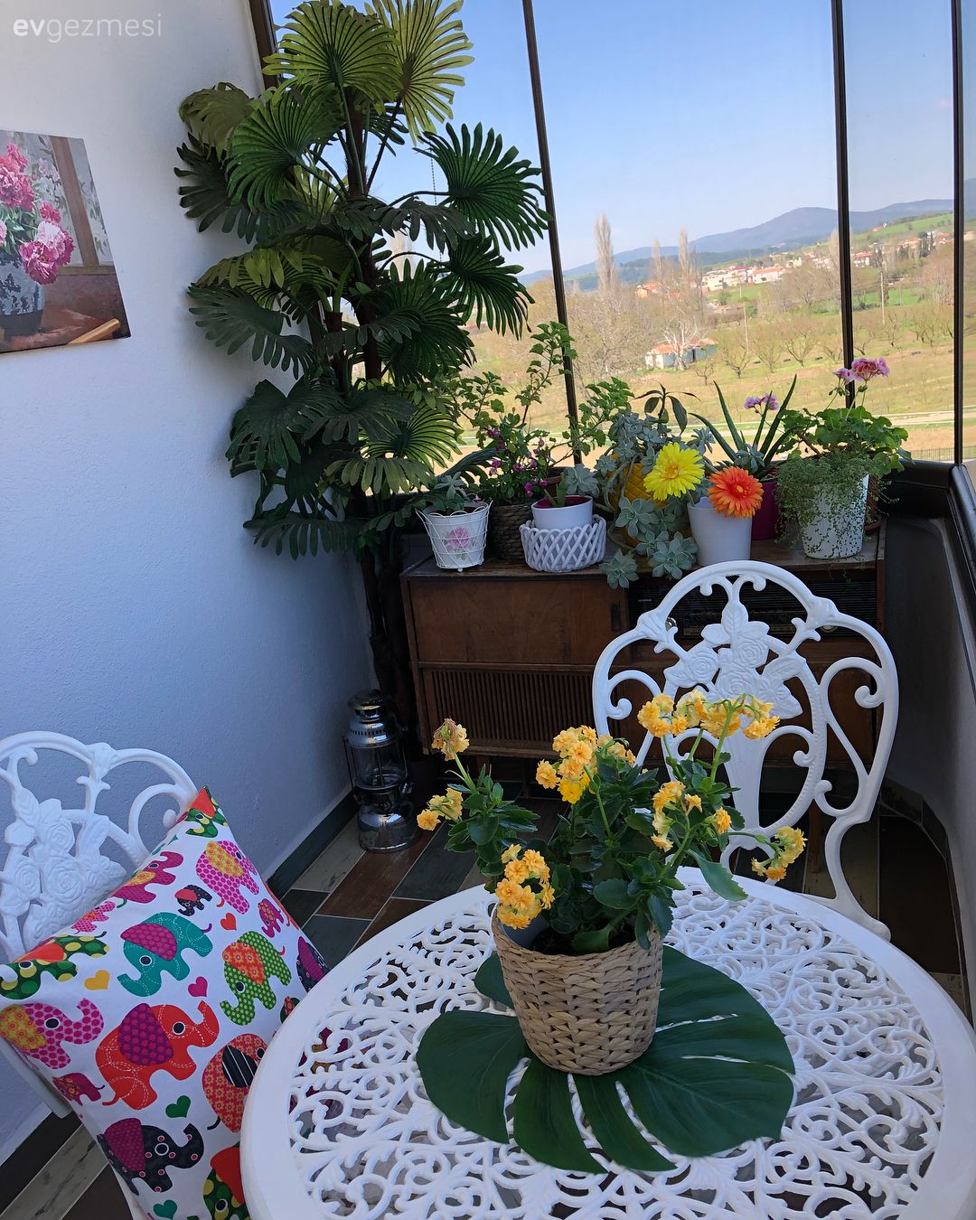 Doğal seçimler, keyifli bir dekor. Nil hanımın evinden..