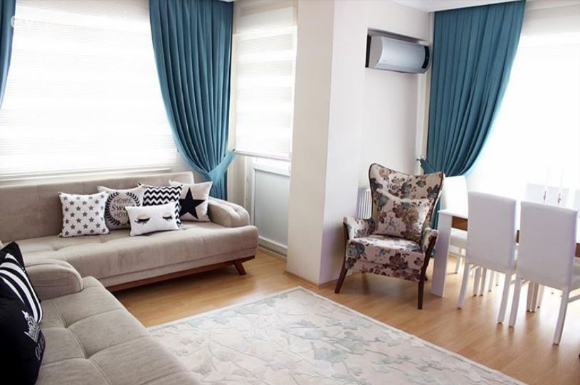 Berra hanımın abartıdan uzak, iç açıcı ve sakin evi..