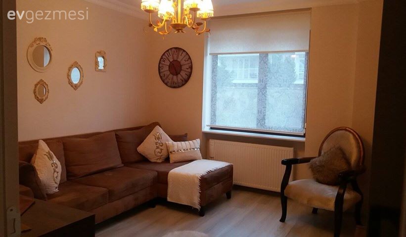 Toprak renkler, doğal ve sıcak bir dekor: Sevim hanımın evi.