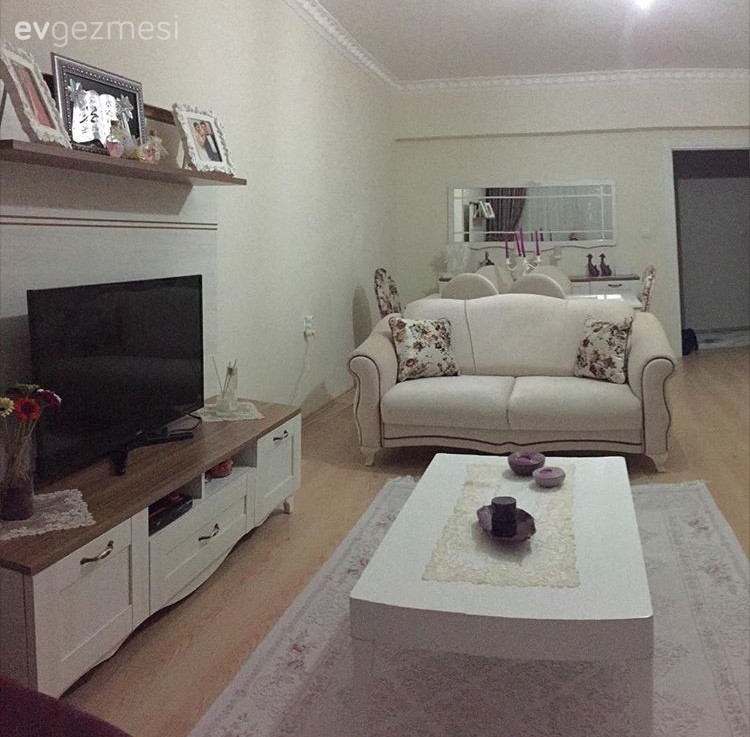 Esra hanımın göz alıcı ve sıcak evi..