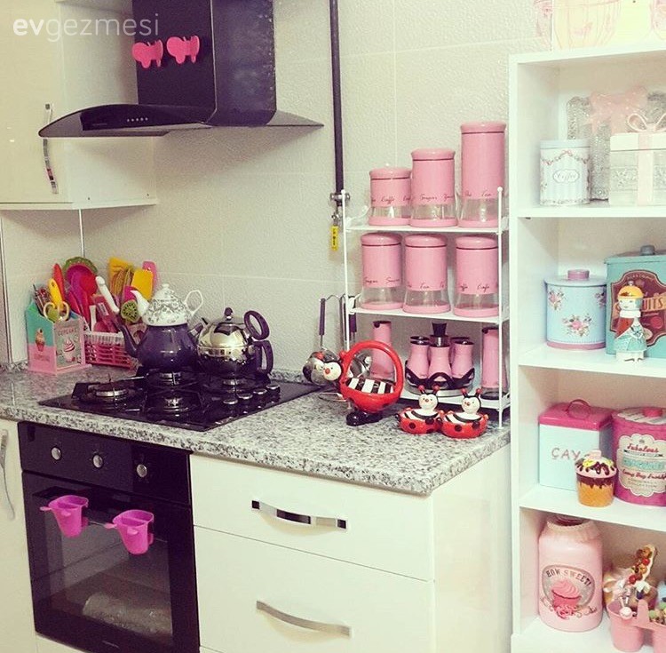 Ankastre, Beyaz mutfak, Mutfak, Mutfak aksesuarları, Pembe