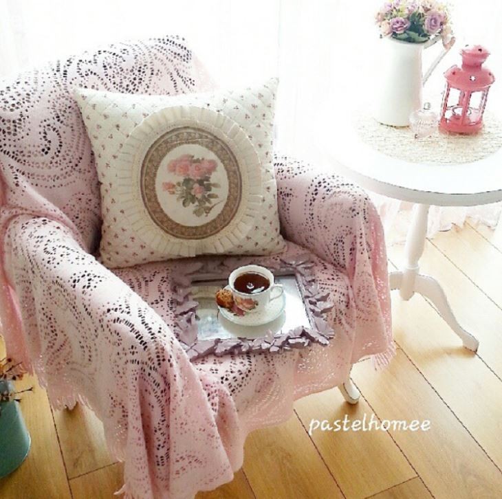 Berjer, Pembe, Kırlent