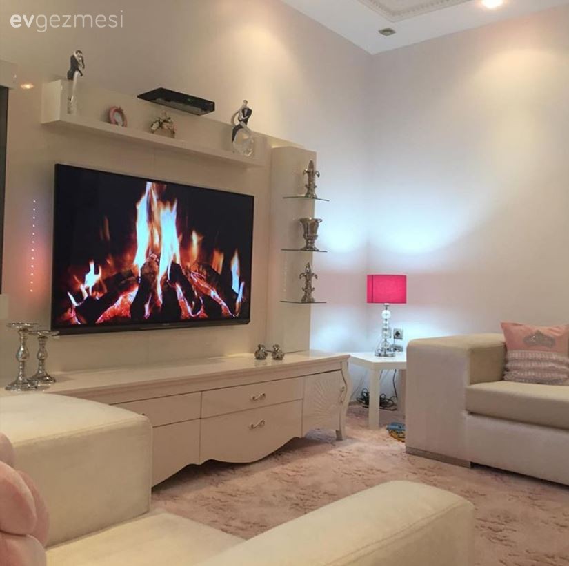 Aydınlatma, Salon, Tv ünitesi