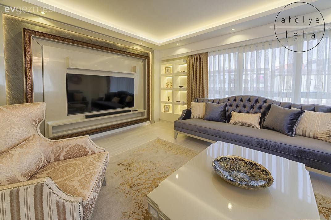 Atölye Teta'dan Modern Klasik, Akıllı Çözümlerle Dolu Bir Konut Tasarımı