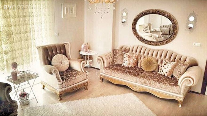 Ayna, Kahverengi, Salon