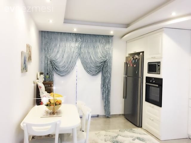 Yenilenen mutfakta kullanışlı ve şık dekor. Ayşe hanımın mutfağı..