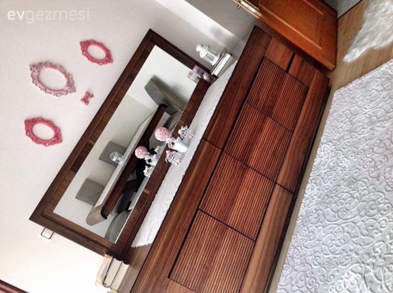 Kübra hanımın sıcak ve ferah evi..