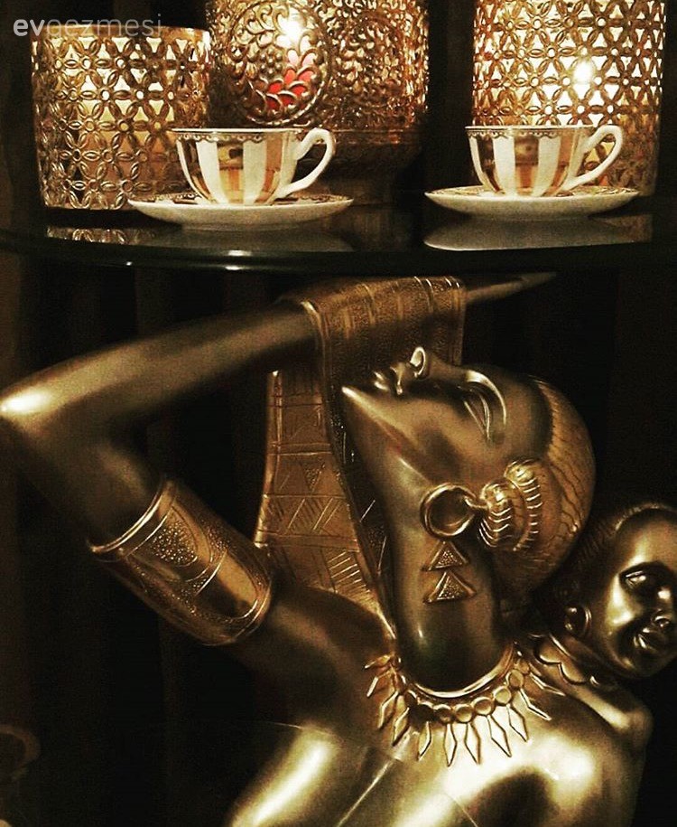 Altın, Dekoratif Objeler, Salon