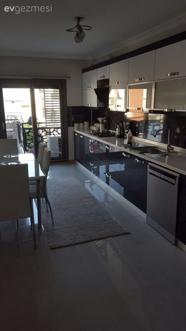 Halı, Modern mutfak, Mutfak, Mutfak masası