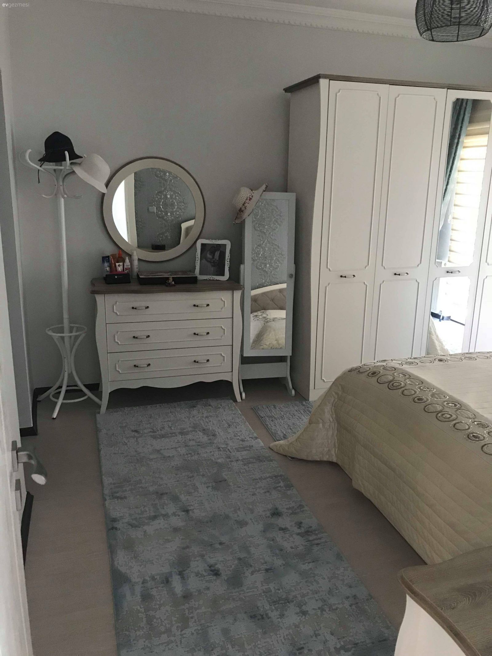 Yatak Odası, Halı, Mavi